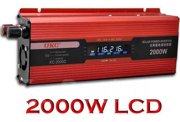 Преобразователь Тока 12В-220В Invertor electric от 500w до 7 000w фото 9