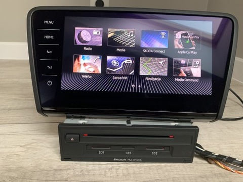 navigatie skoda octavia a7, columbus mib2.5 display 9 foto 2