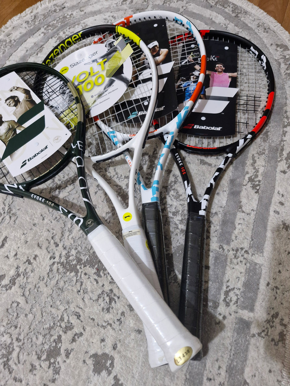 Rachete noi de tenis originale, maturi/copii, huse tenis foto 8