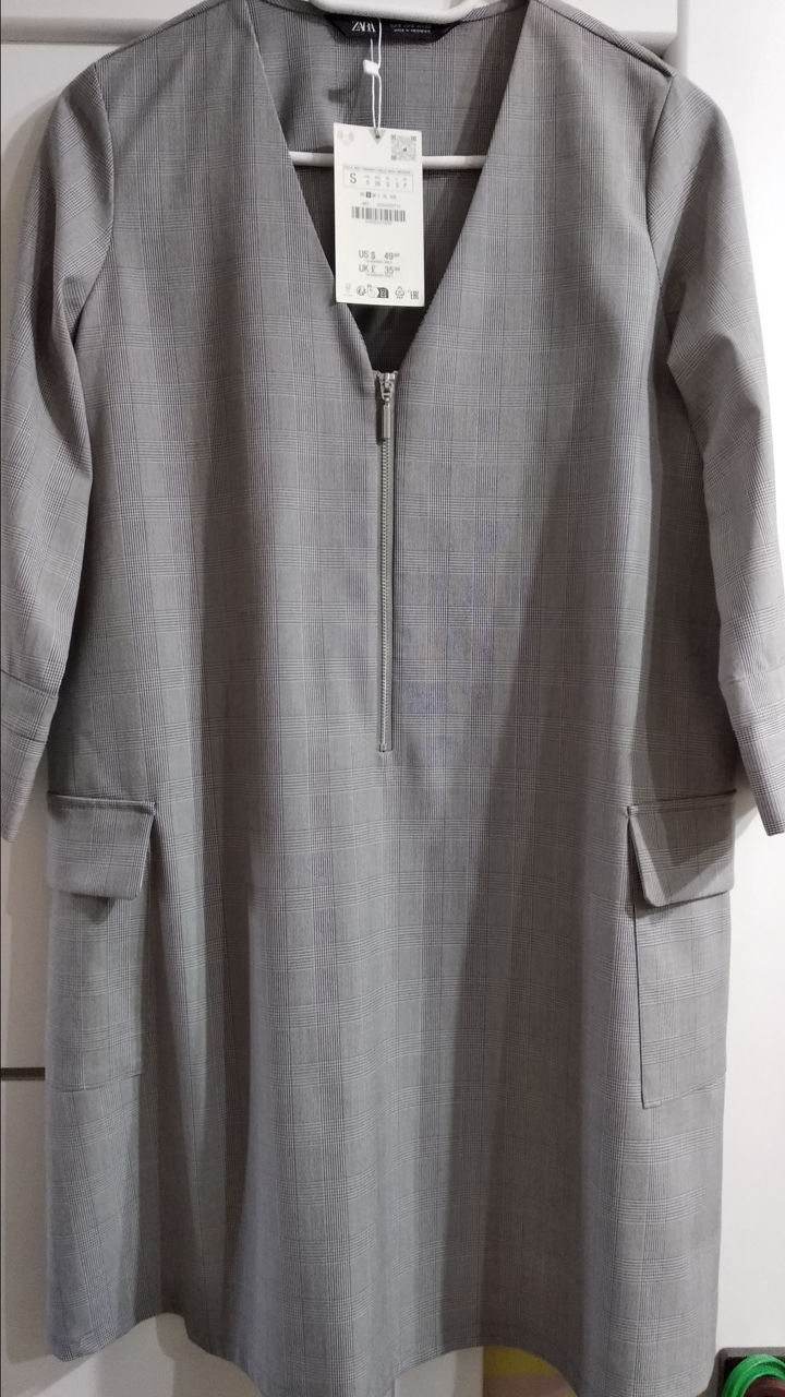 Rochie catifea ZARA nouă Новое платье велюровое zara foto 5