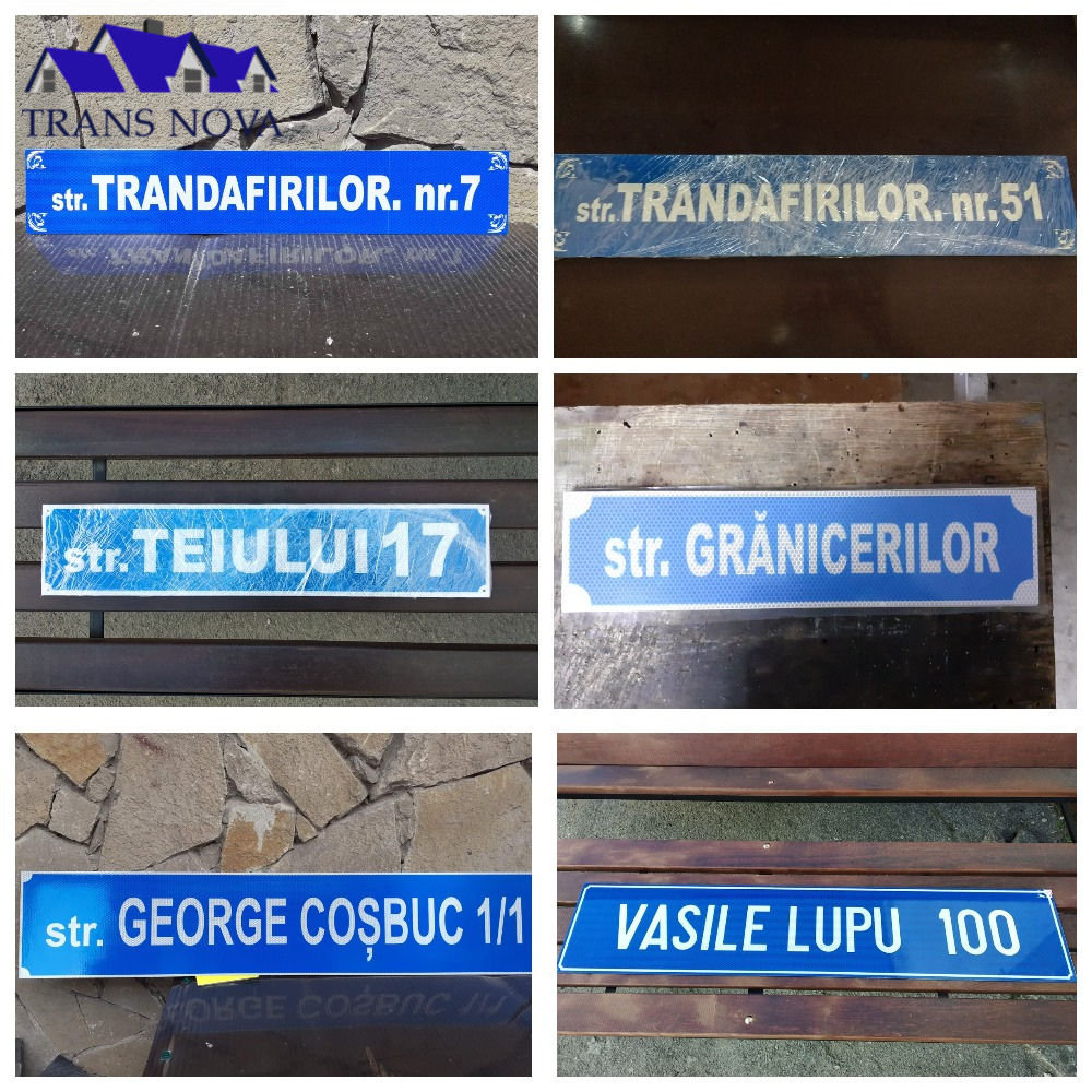 Placuțe cu denumirea străzii și numar de casă/Таблички с адресами фото 2