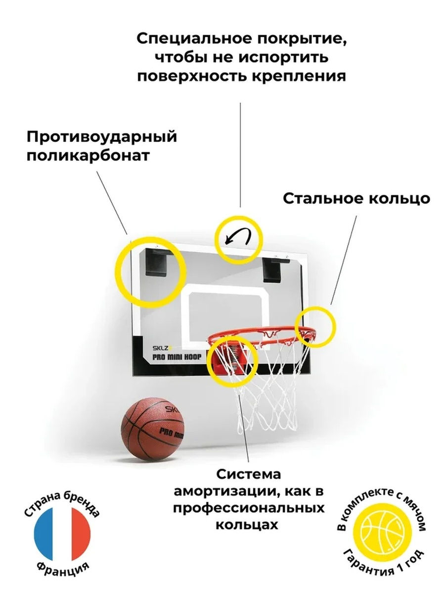 Mini Basketball у вас дома(щит+мяч+насос)