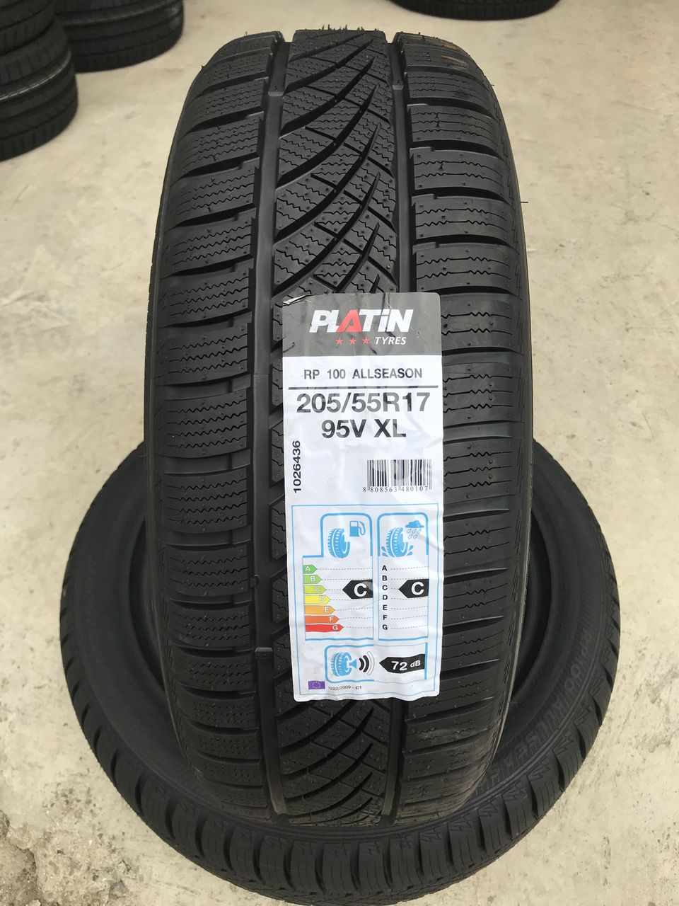 205/55 R17 Platin RP100 Allseason (4seasons)/ Доставка, livrare toata Moldova foto 0