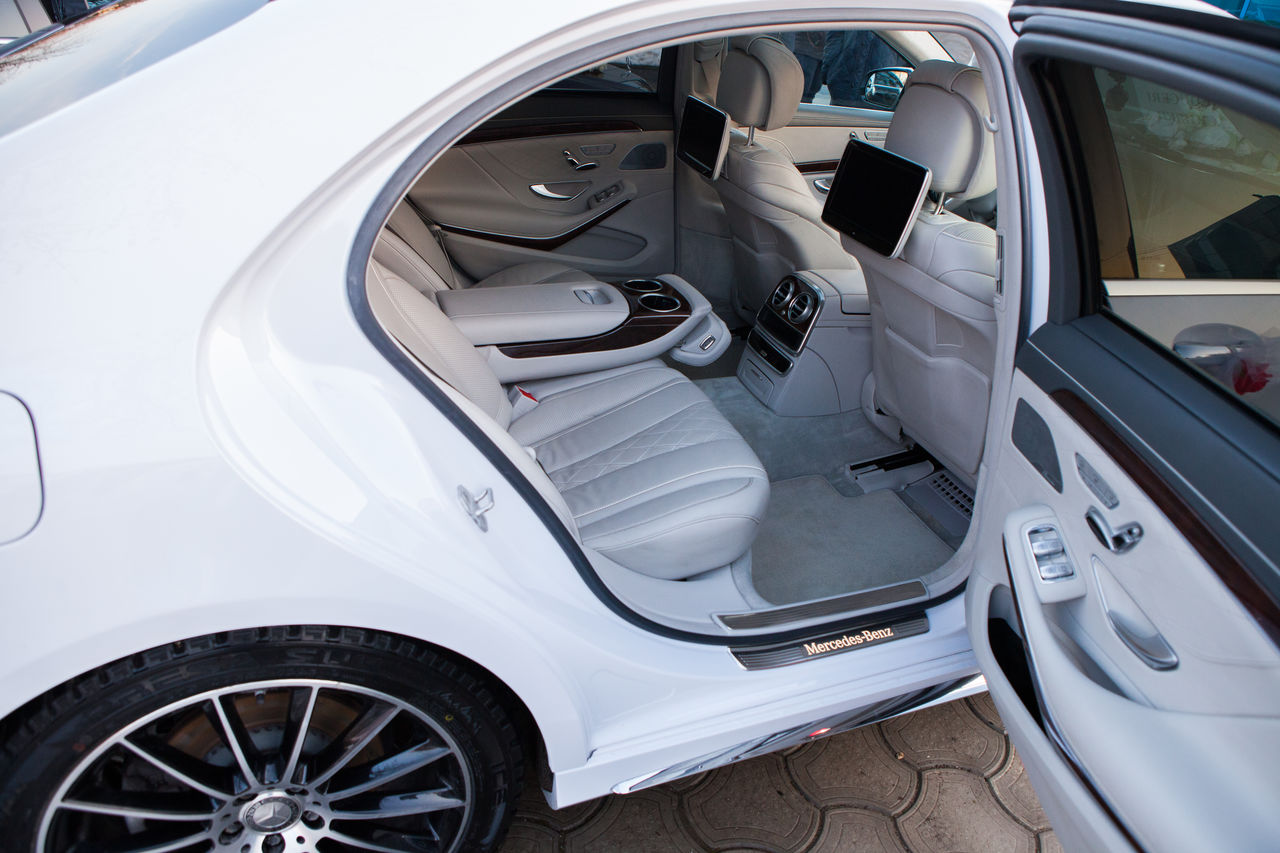 Transfer aeroport, 24/24 VIP Taxi - Mercedes S Class W222 AMG S65 Long (7) фото 3
