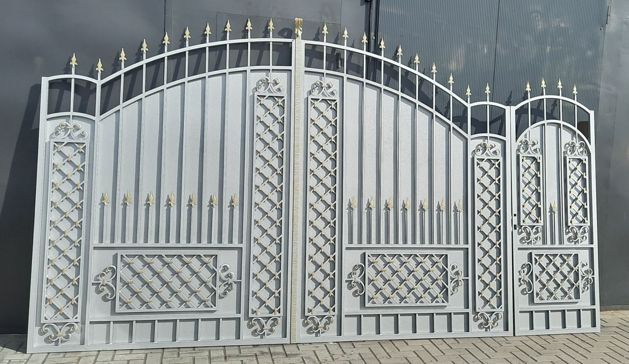 Porti si garduri din fier forjat foto 7
