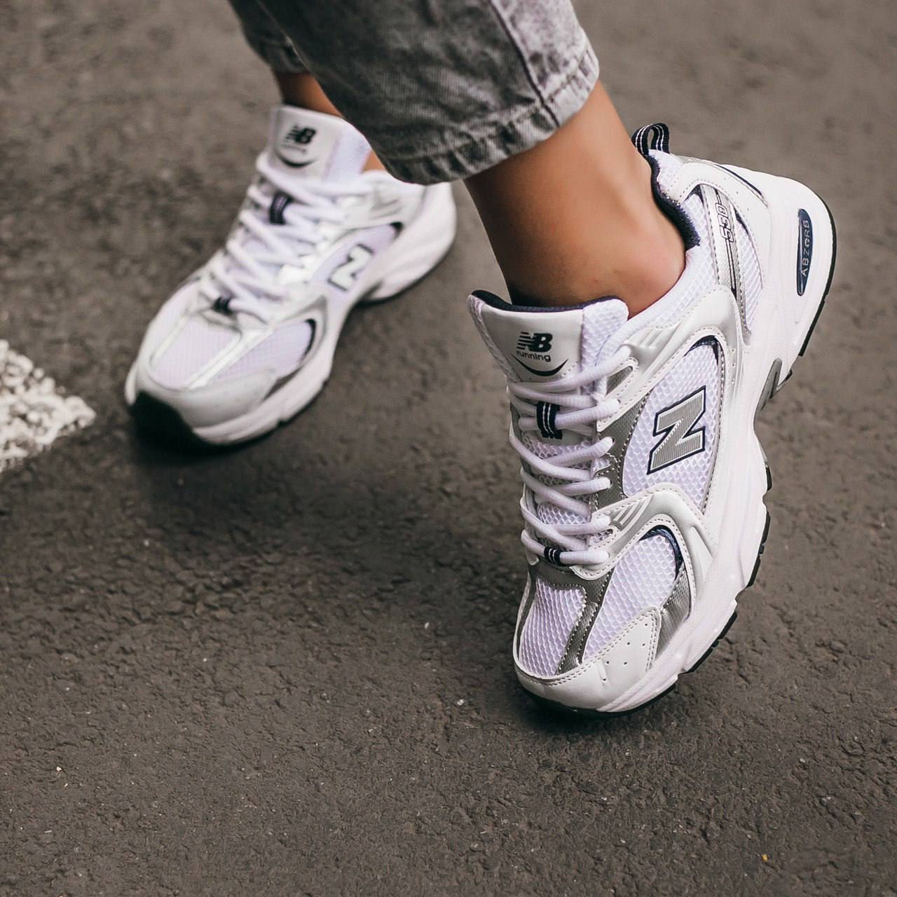 New Balance 530 white/silver unisex foto 6