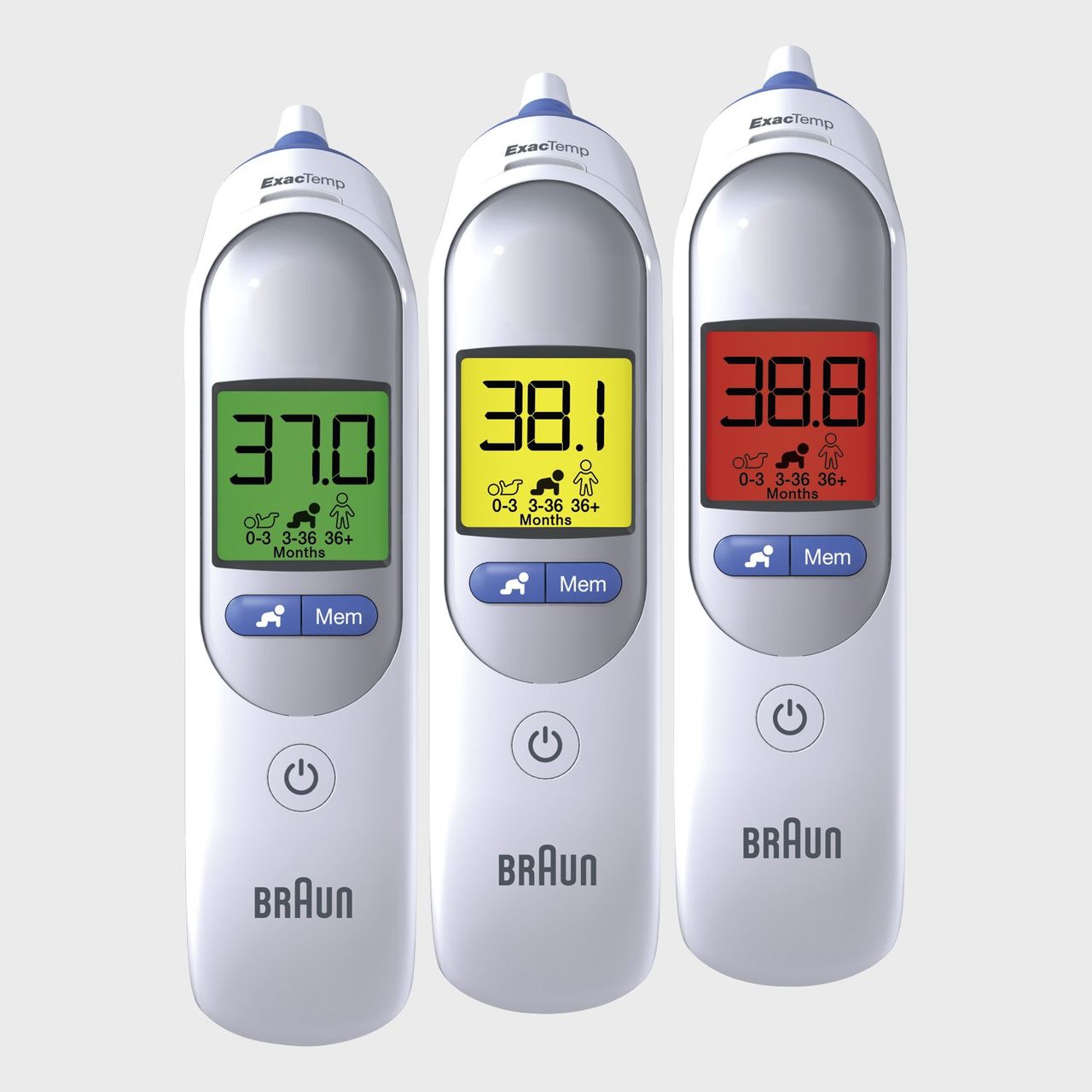 Детский термометр Braun ThermoScan. Termometru.
