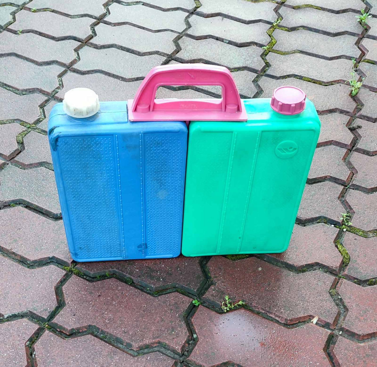 Канистры из пищевой пластмассы, изготовлены в СССР. б.у фото 4