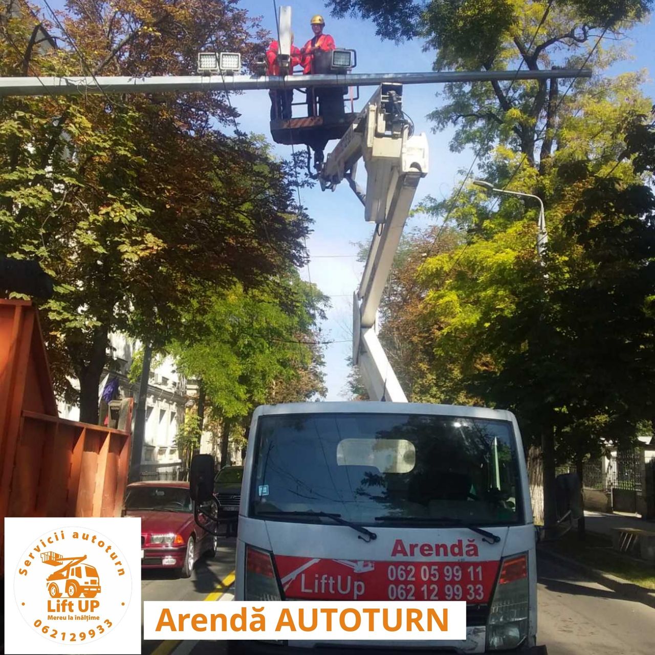 Servicii autoturn (вышка) Chirie pe ora  in Chisinau 28 metri фото 15