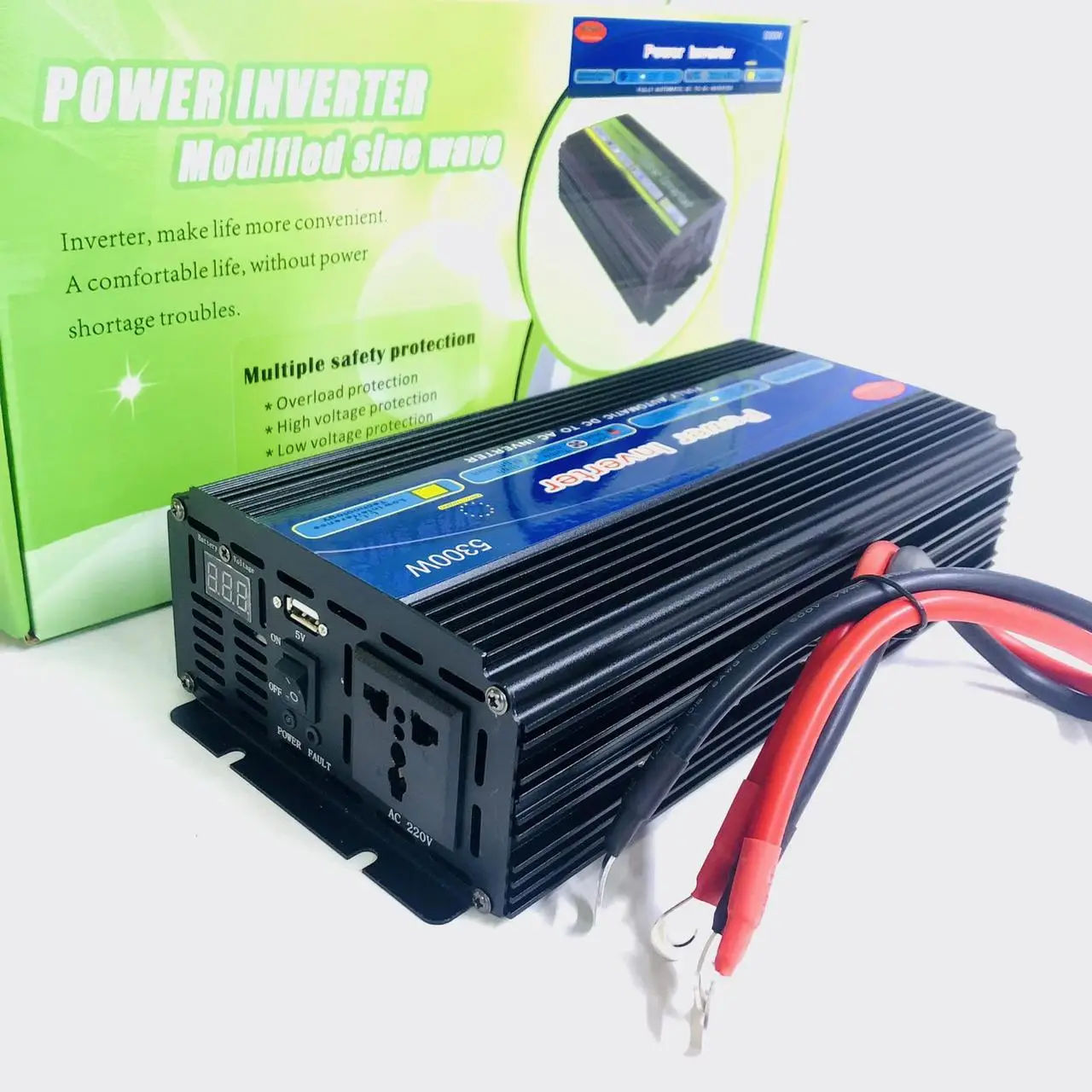 Invertor 24V-220V / Преобразователь тока 24/220  от 500w до 4000w фото 5