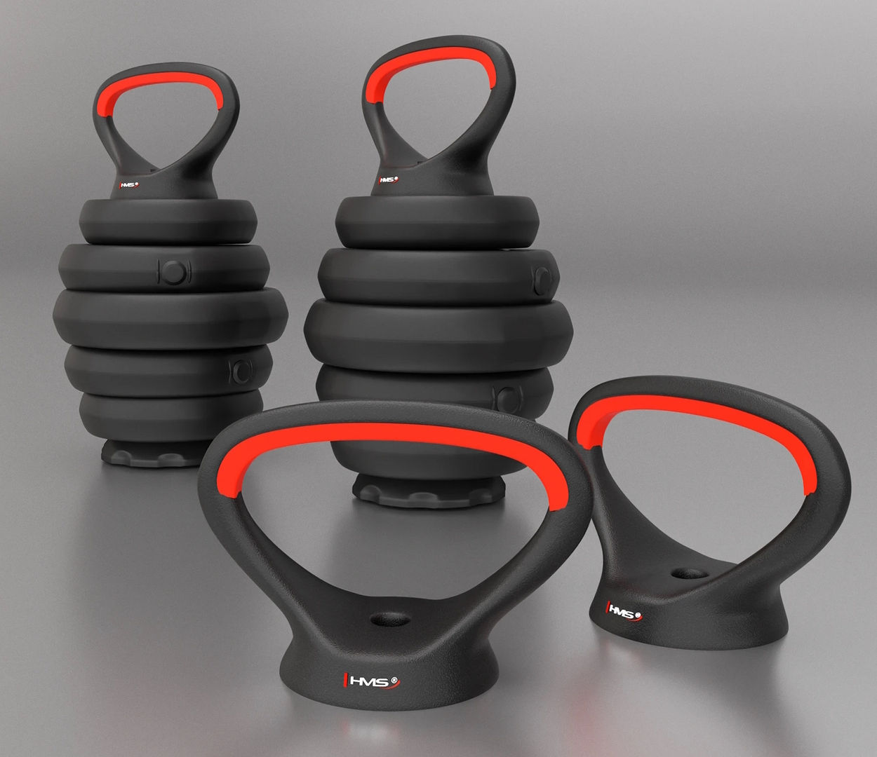 Set de gantere cu greutăți detașabile Hms 20kg foto 1