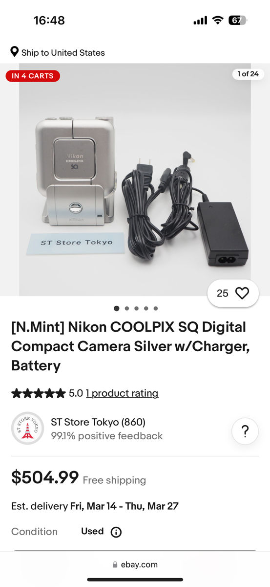 Nikon Coolpix  SQ original  foto 4