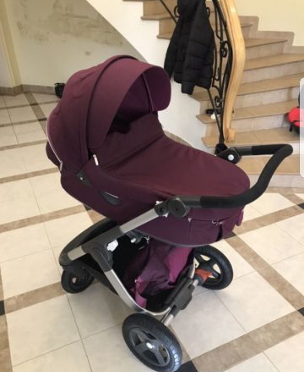 Идеальная коляска для плохих дорог Stokke Trailz 3 в 1 на надувных ...