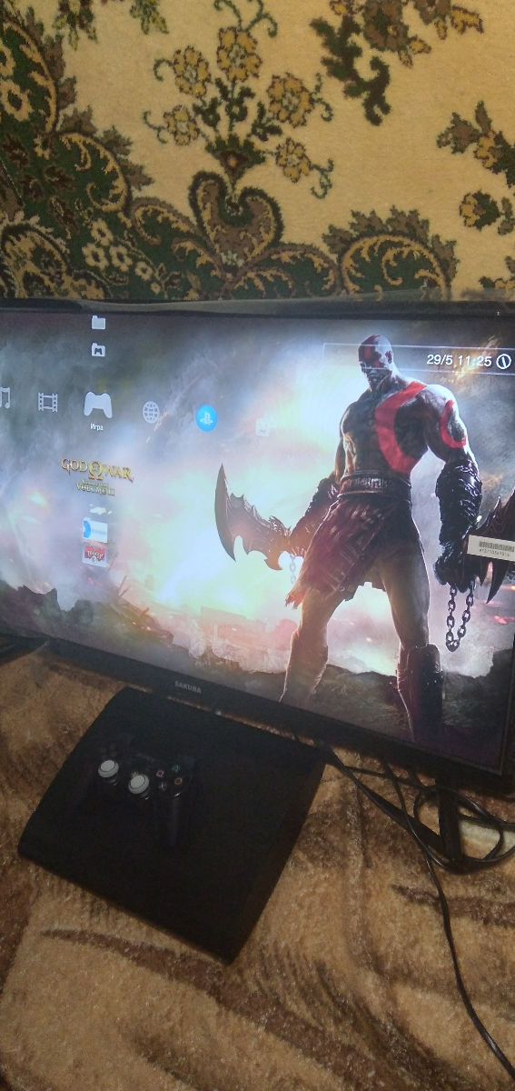 Обслуженный Playstation 3 + все части God of War и другие крутые игры,прошитая,чистая без пыли фото 7