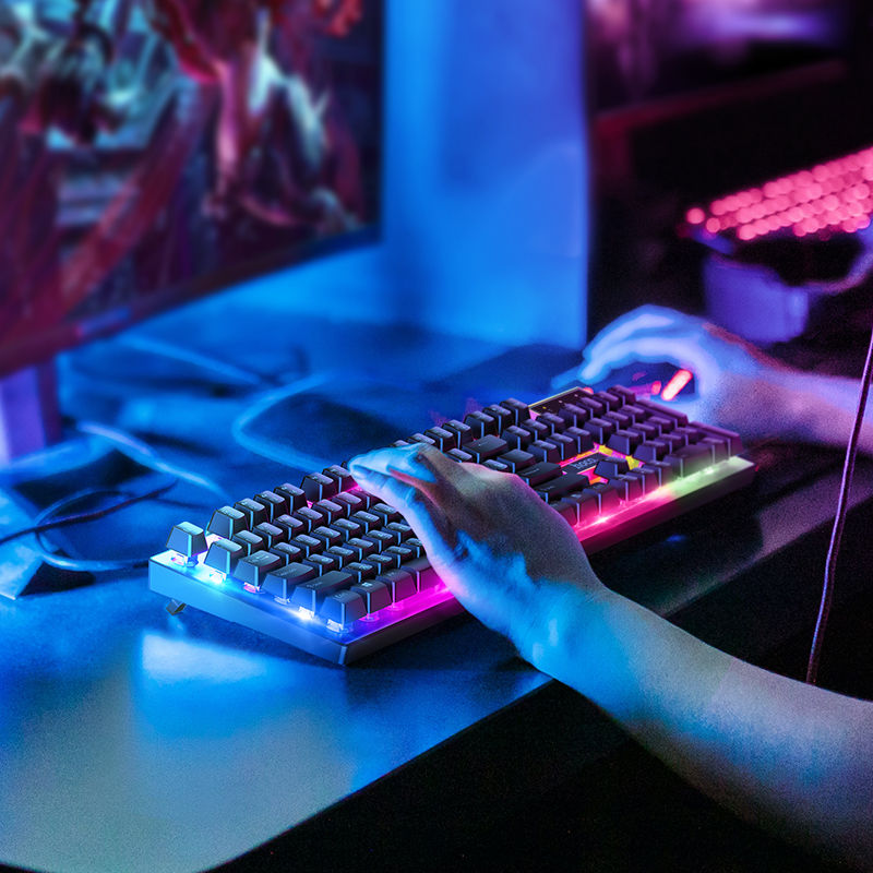 Игровая клавиатура + мышь Hoco GM18 русская версия фото 1