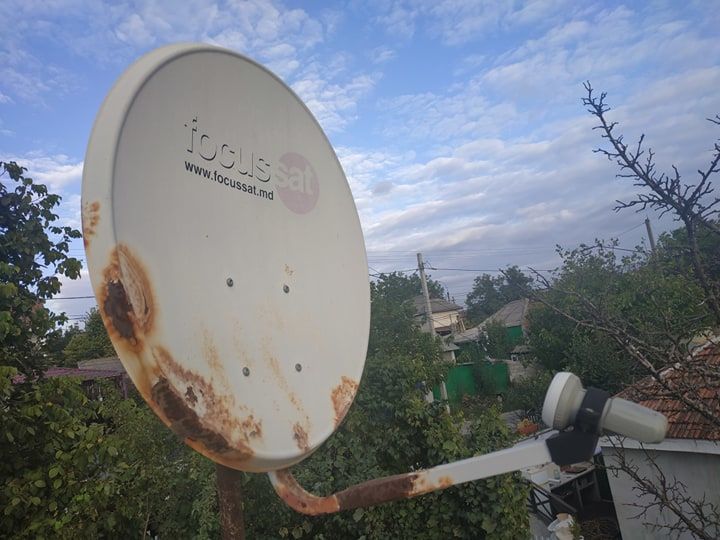 antena satelit+tuner Спутниковая антена-65см 1 спутниковый ресивер