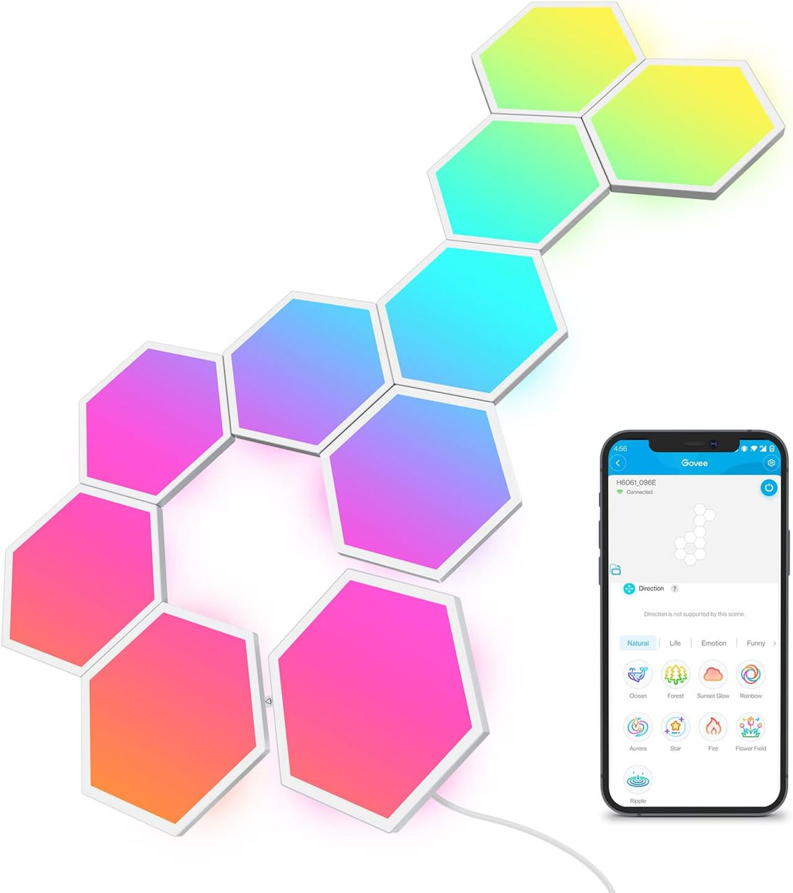 Панели Govee Glide Hexa Light foto 0
