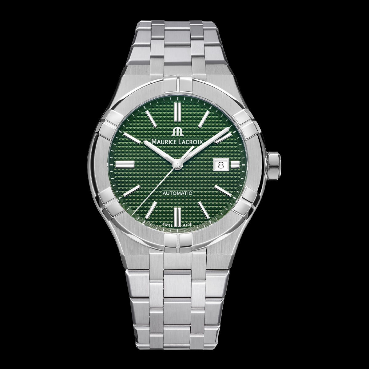 Maurice Lacroix Aikon 42mm Green Automatic Mechanical Date Watch Часы Ceas RRP 2050 Euro фото 0