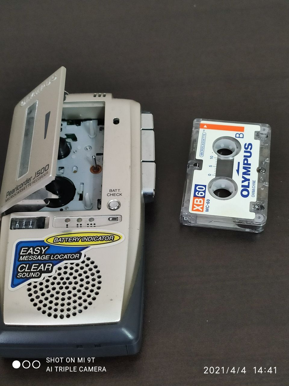 Диктофон Olympus Pearlcorder J500