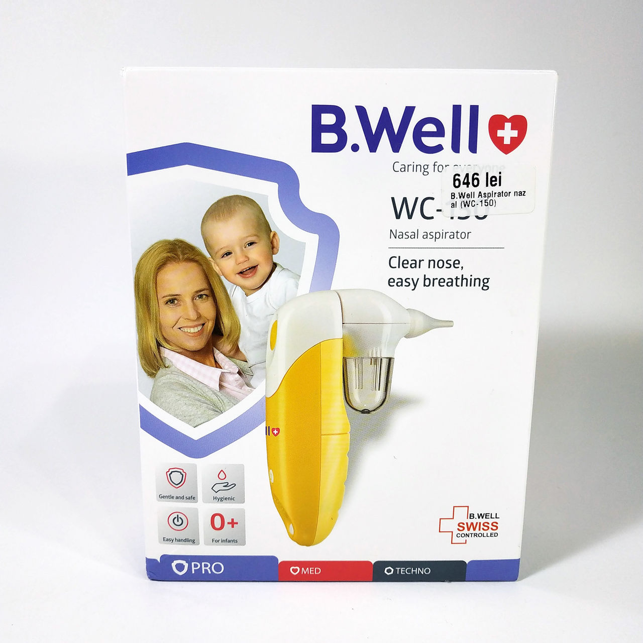 Nazal Aspirator WS-150. Dispozitiv pentru îndepărtarea mucusului din nas. B. Ei bine, Swess AG foto 6