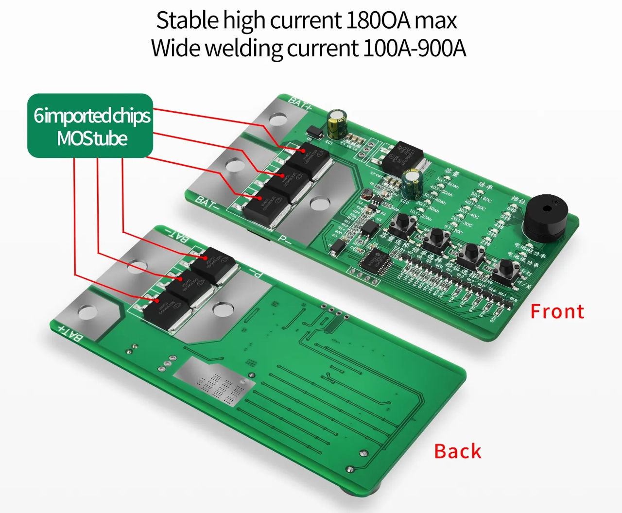 Точечные сварки для аккумуляторов Fnirsi SWM-10, Docreate, Awithz foto 6