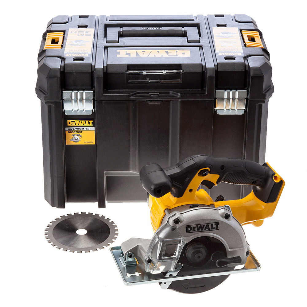 ferastrau circular de mana pentru metal pe acumulator dewalt dcs373nt/ пила дисковая аккумуляторная foto 3