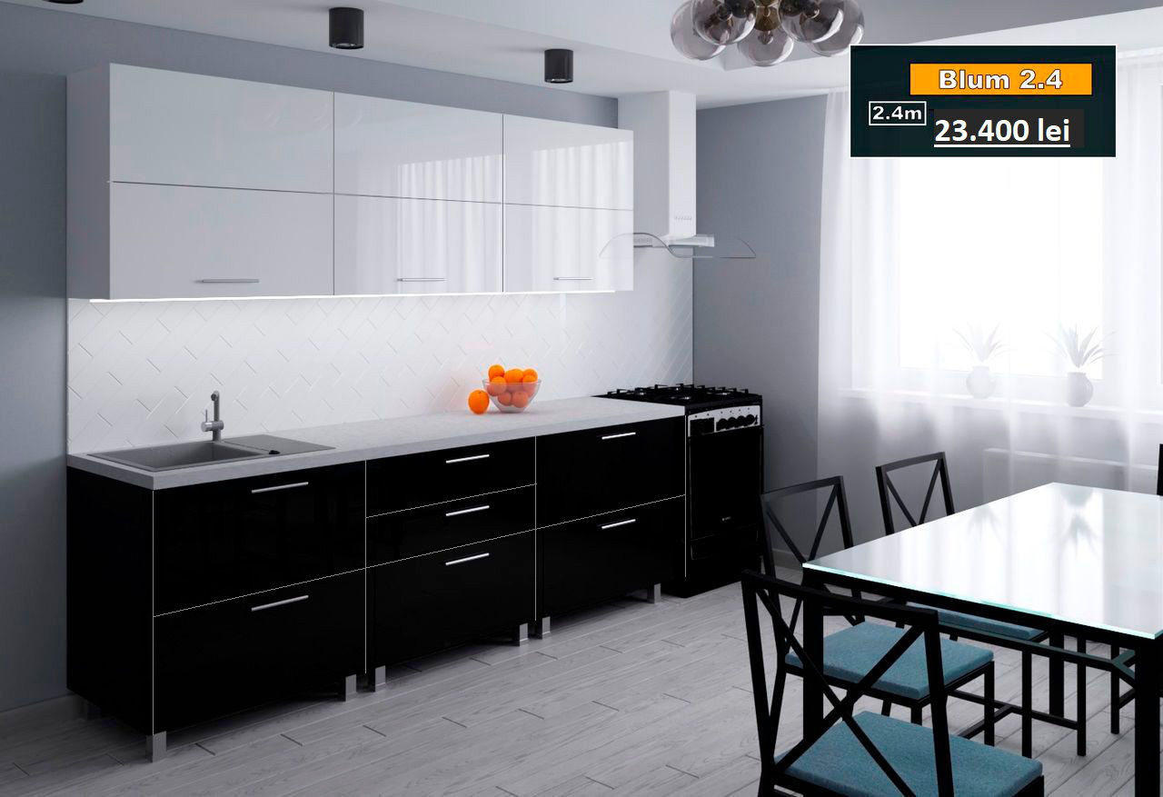 Bucătării blum 2.0m, hettich,kessebohmer. Fabrica de mobilă. кухни с фурнитурой "Блюм" foto 3