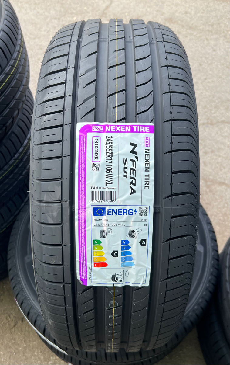 245/55 R17 Nexen N`fera Su-1/ Доставка, livrare toata Moldova  foto 0