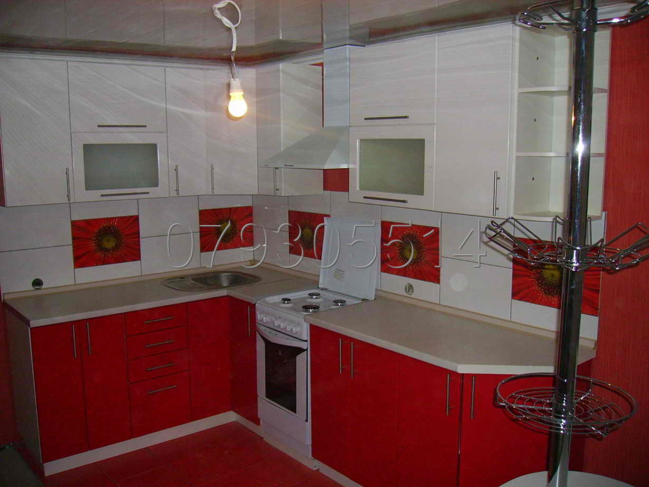 Фото Угловой Красной Кухни