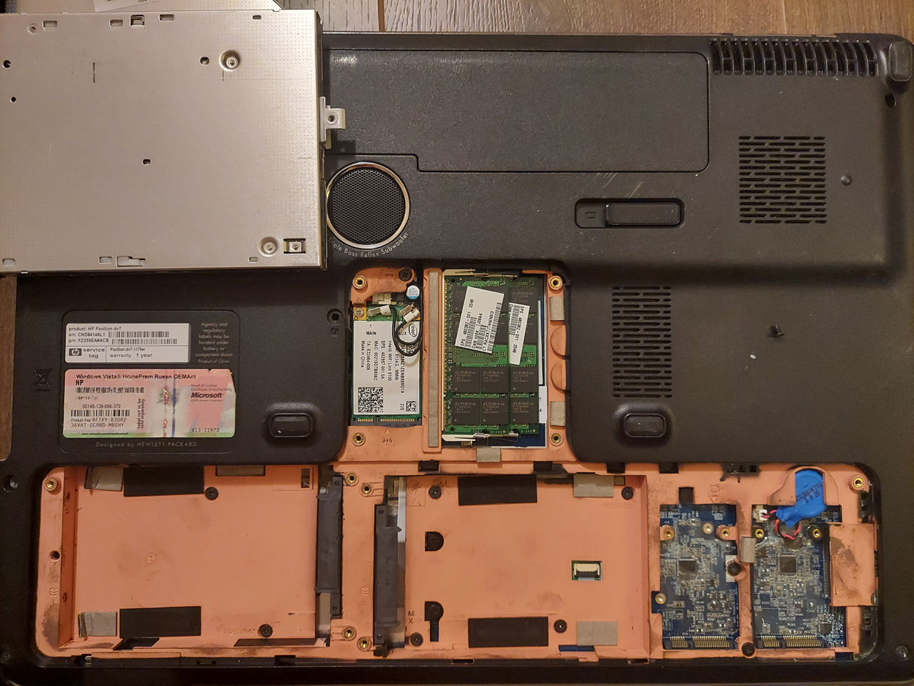 Lot De Pièces Pour HP Pavilion Dv7-1117em – Graveur Et Pièces Compatibles D'occasion
