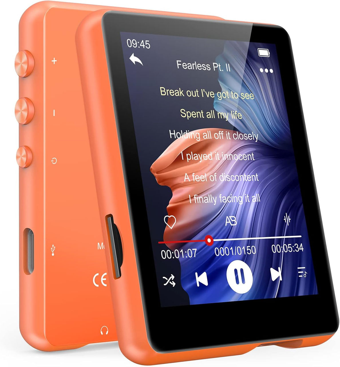 HiFi Flac MP3 Player Mechen Bluetooth 5.0, 2.4" Touch Display 32GB+128Gb Slot. Original! фото 0
