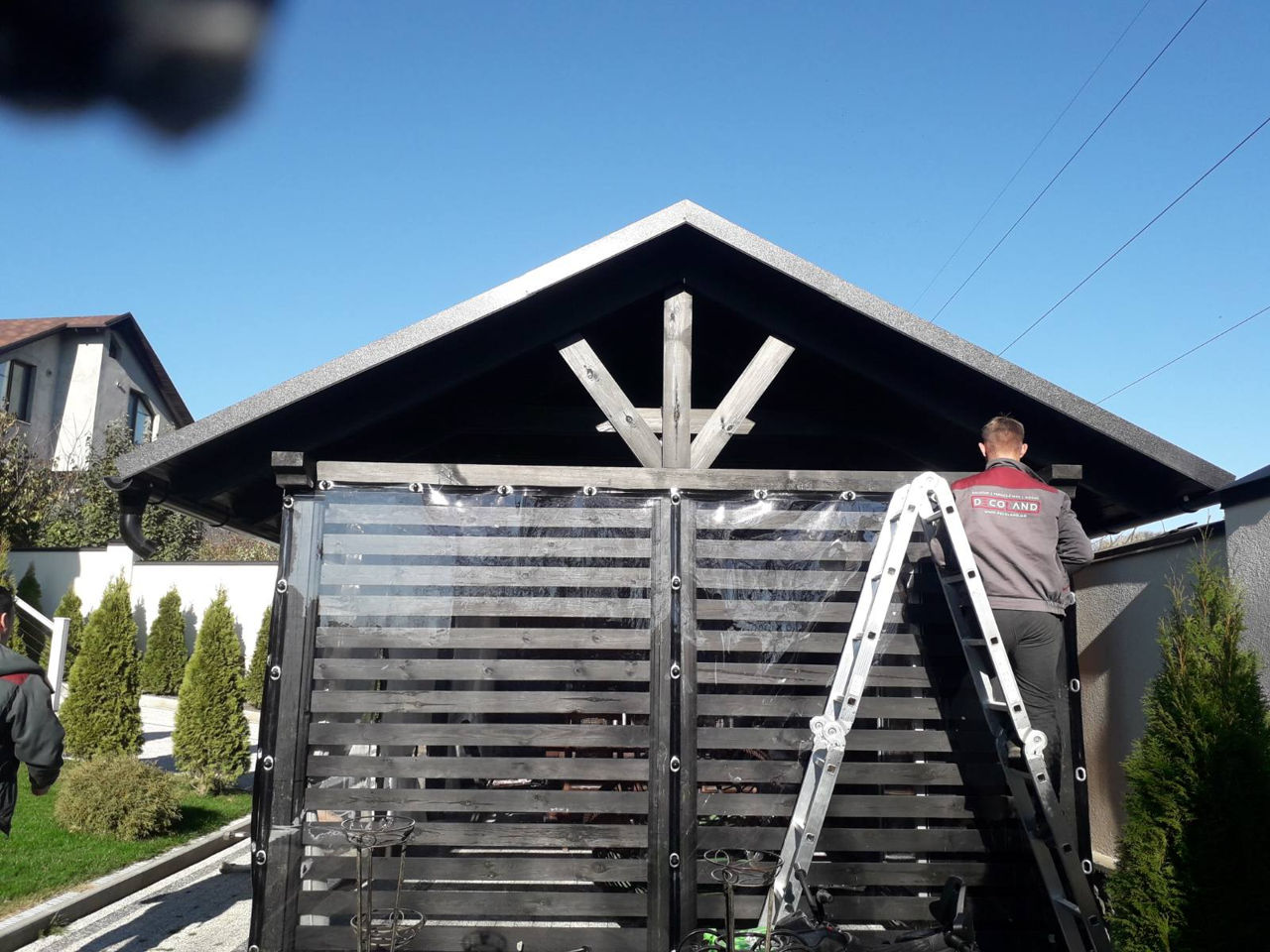 Прозрачные окна ПВХ для беседок, террас, веранды foto 0