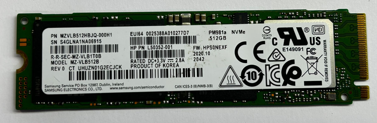 SSD M.2 NVMe 256-512gb Samsung Western Digital Toshiba фото 3