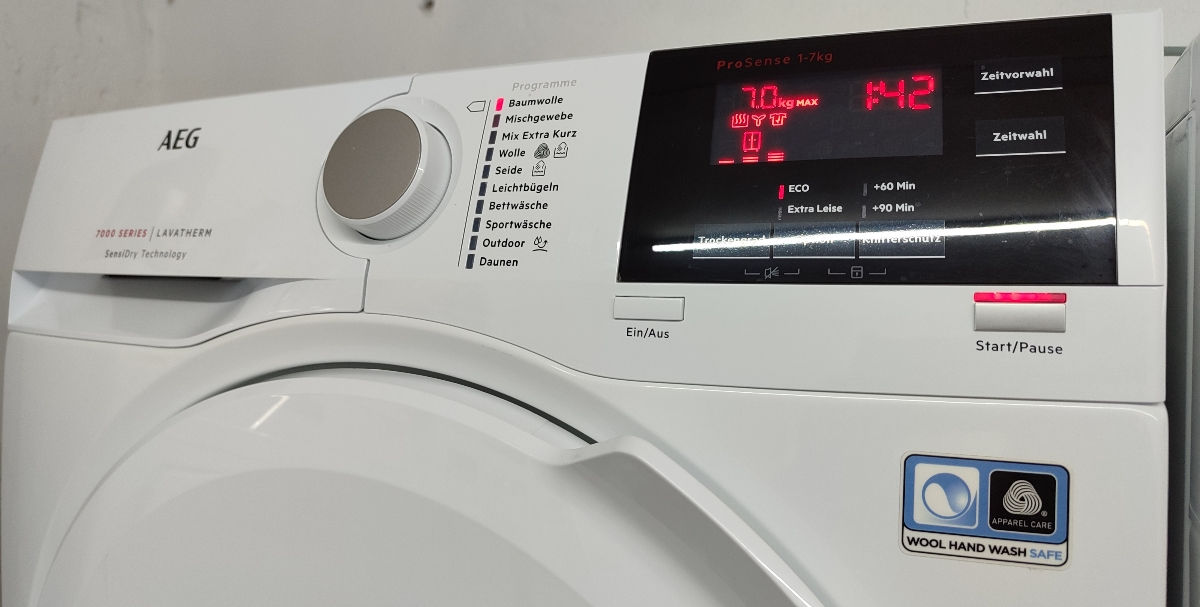 Сушильная машина AEG 7000 фото 4