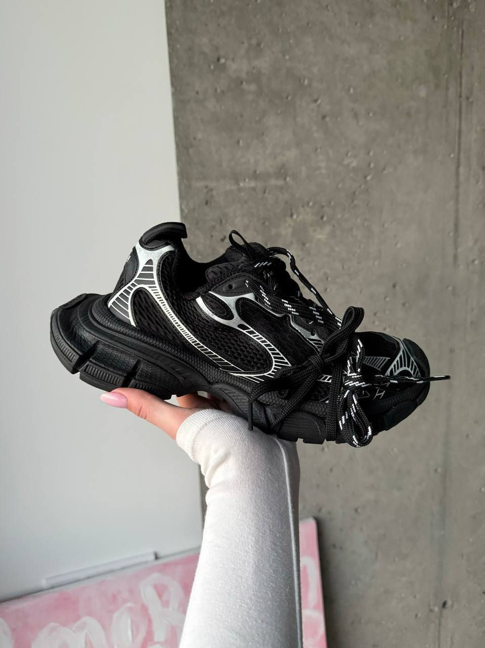 Balenciaga 3XL Black/White foto 7