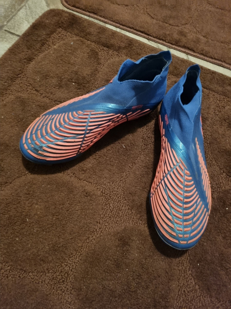 Ghete fotbal Adidas Predator Edge+ originale – mărime 42, stare foarte bună! foto 1