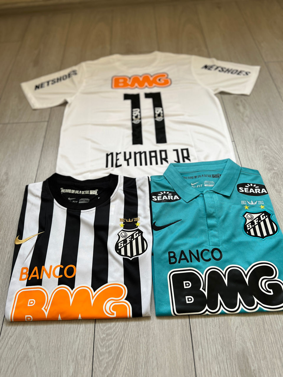 Neymar 11 Santos 12-13 Jersey foto 5