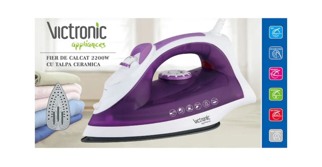 Fier de călcat cu abur Victronic. Nou! foto 1