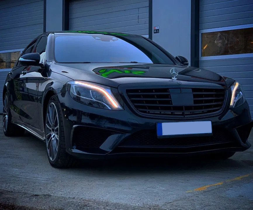 Cortegiu Mercedes-uri albe&negre / Кортеж Мерседесы белые & черные (36)