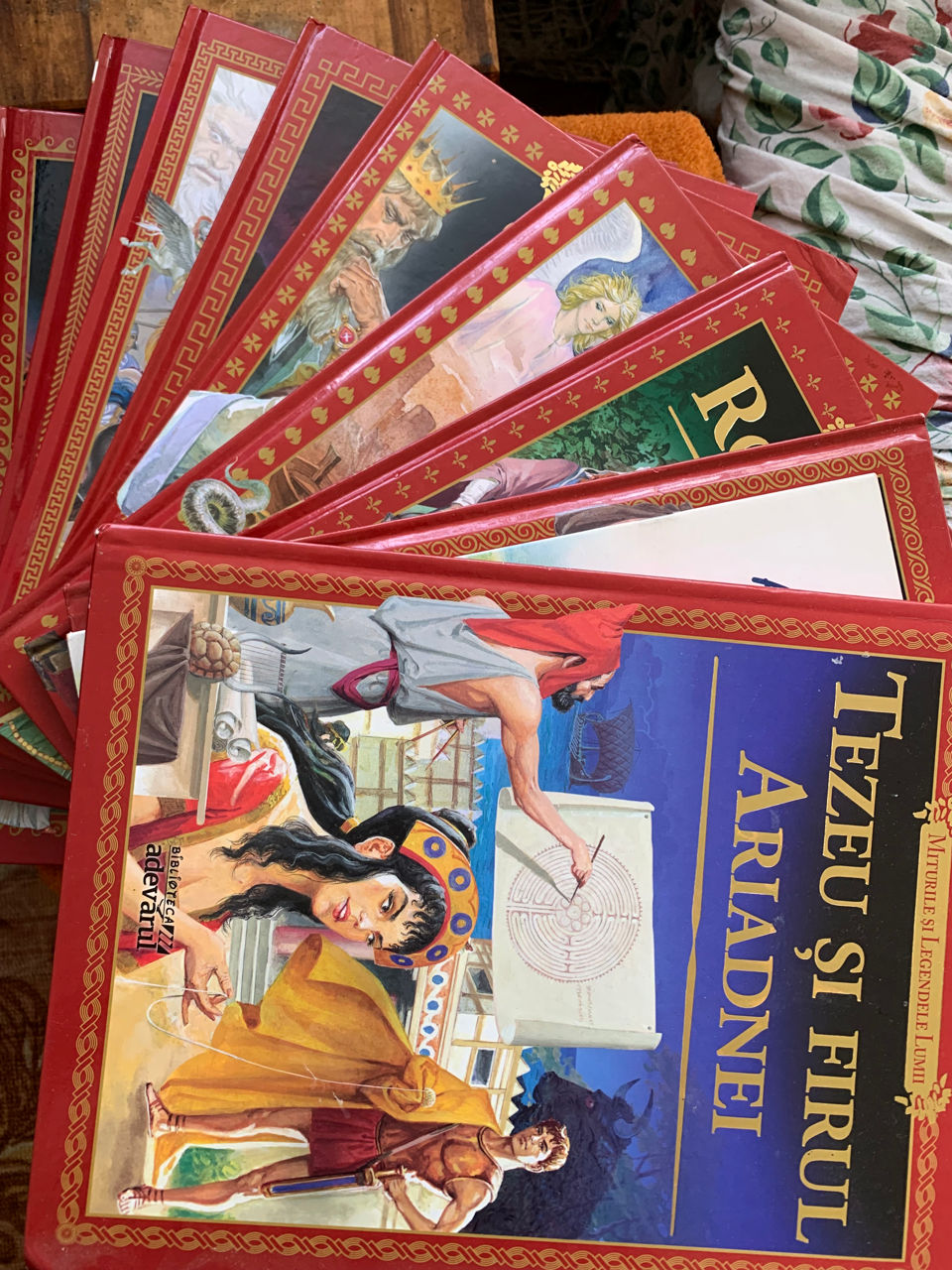  biblioteca adevărul - miturile și legendele lumii vol. 1-9  foto 0