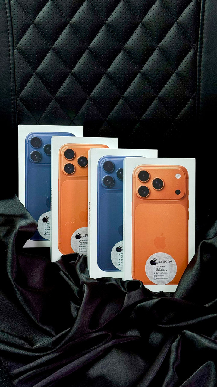 iPhone 17 Pro Max 256Gb Magazin zPhone Garanție 24Luni (128GB/256GB/512GB/1TB) all collors foto 6