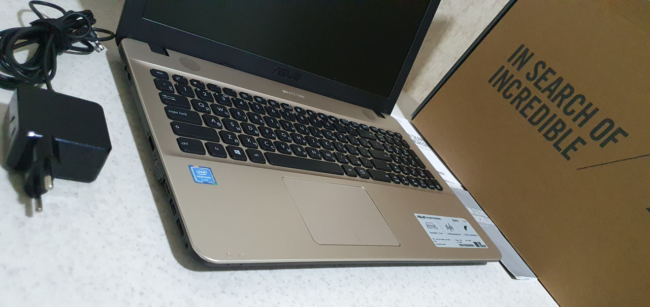 Здесь ноутбуки. новый мощный asus vivobook max x541n. pentium n4200 2,6ghz. 4ядра. 4gb. 500gb foto 8