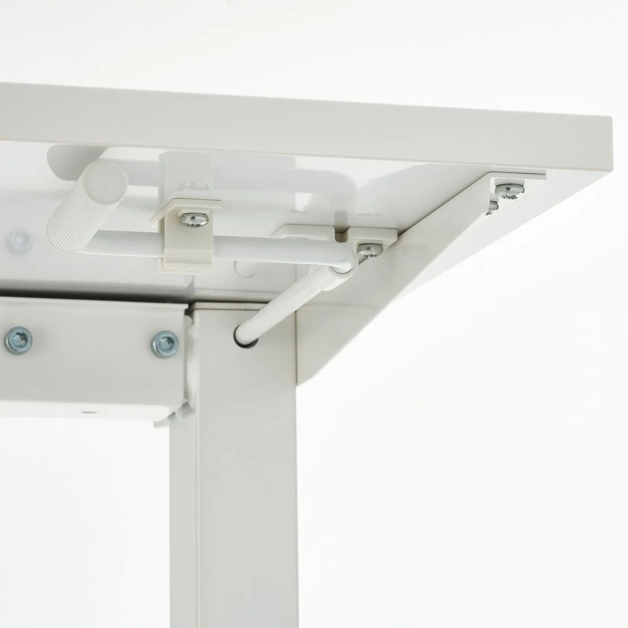 IKEA Trotten Birou cu inaltime reglabila, alb, 120x70 cm foto 4