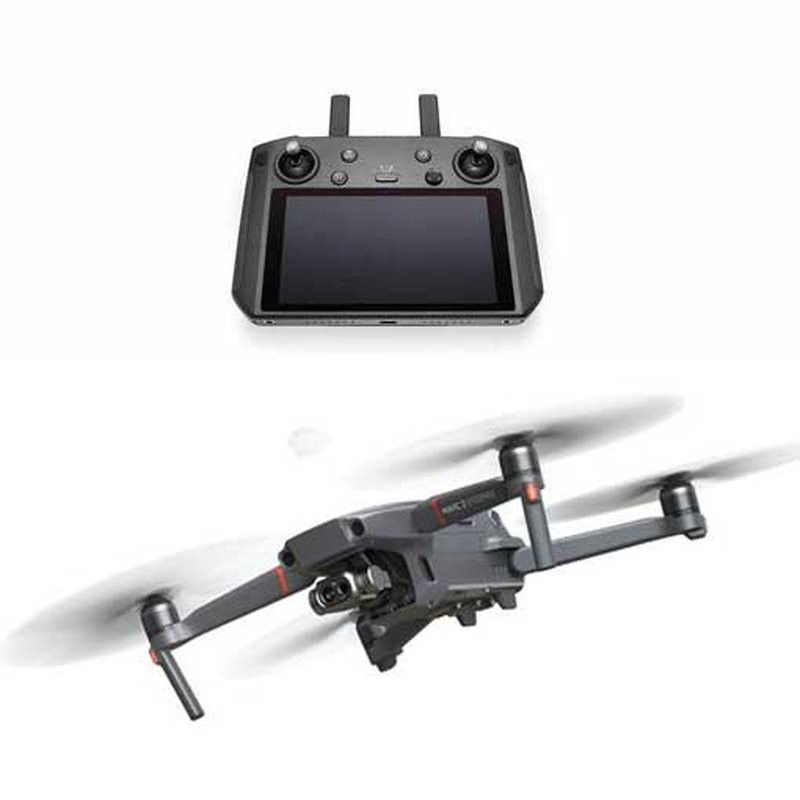 DJI Mavic 2 Enterprise DUAL, camera Termoviziune Flir si camera 4K + Smart Controller foto 2