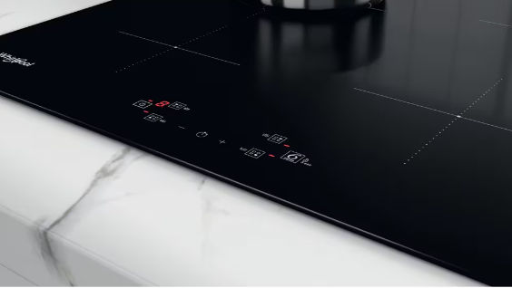 Plita incorporabila whirlpool WS Q2160 NE,  Inductie, 4 arzatoare, Touch Control, negru фото 2