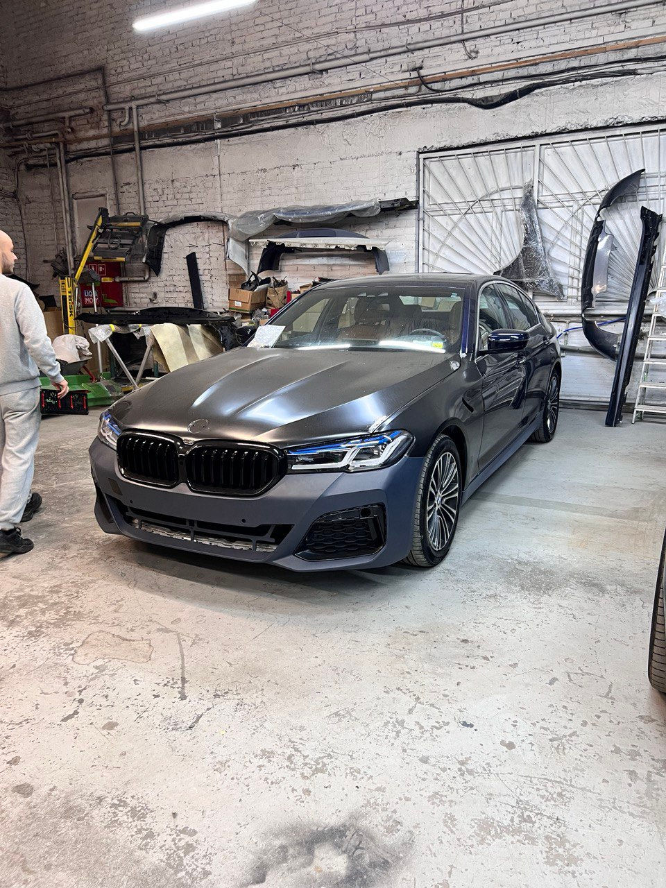 Обвес BMW 5 G30 LCI M пакет MT M tech Бампер Пороги Фары в наличии фото 8