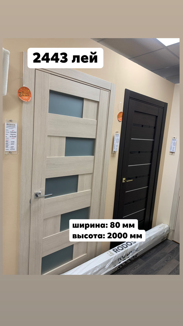 -60% Распродажа межкомнатных дверей -60%. цена от 2700лей фото 3