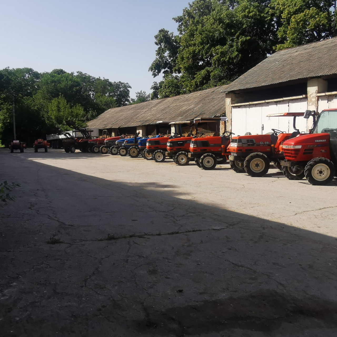 Tractor japonez - Yanmar AF 222s+freza+încărcător acte+transport foto 17