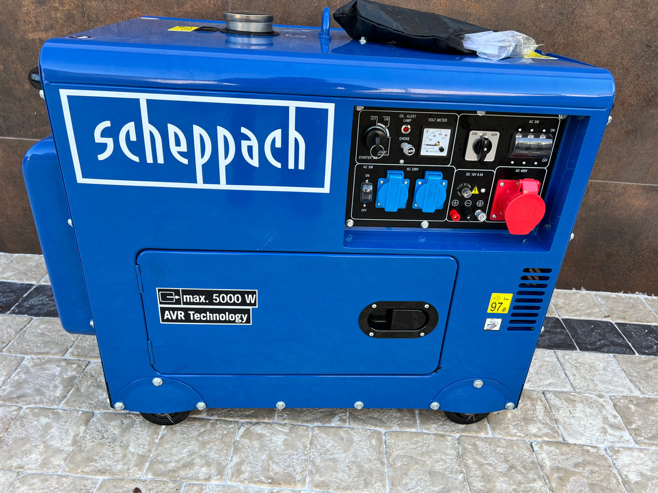 Generator Scheppach  SG 5200 D , 5.7 kw foto 0
