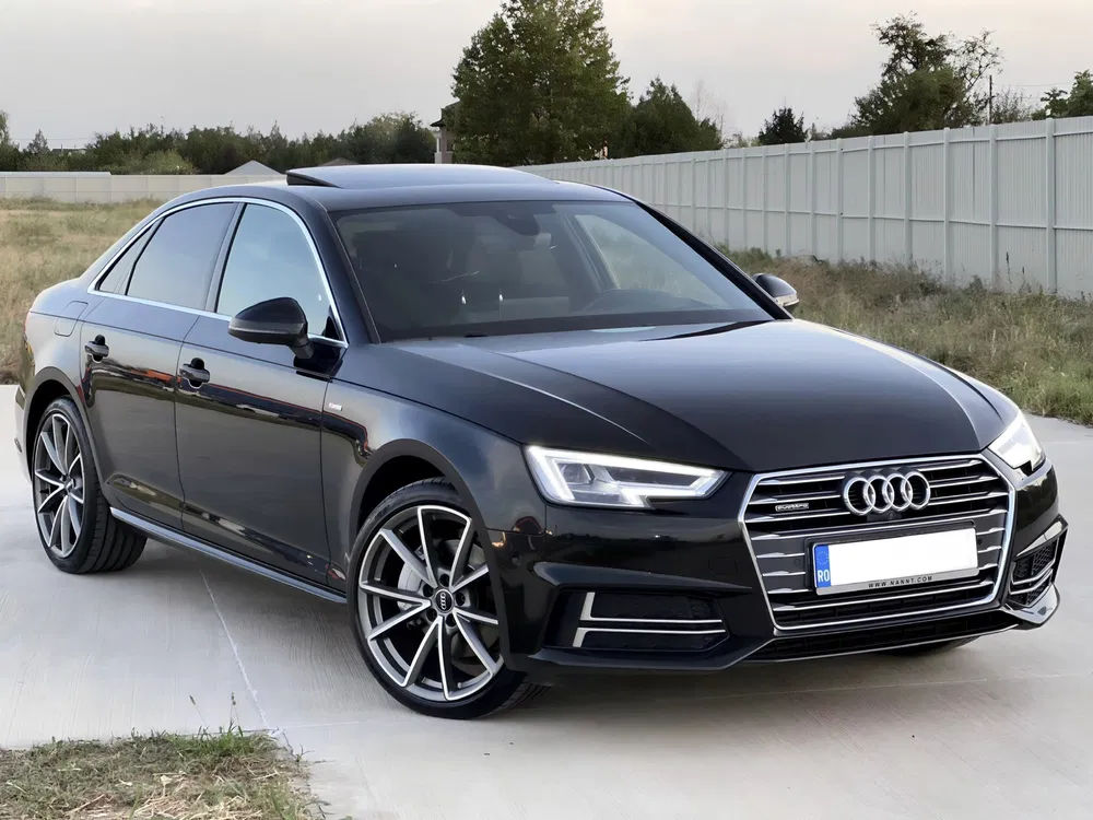 Auto Piese Noi la Audi A4 (B9), radiator, capota, bamper, faruri, aripa, oglinzi,totul pe suspensie фото 0